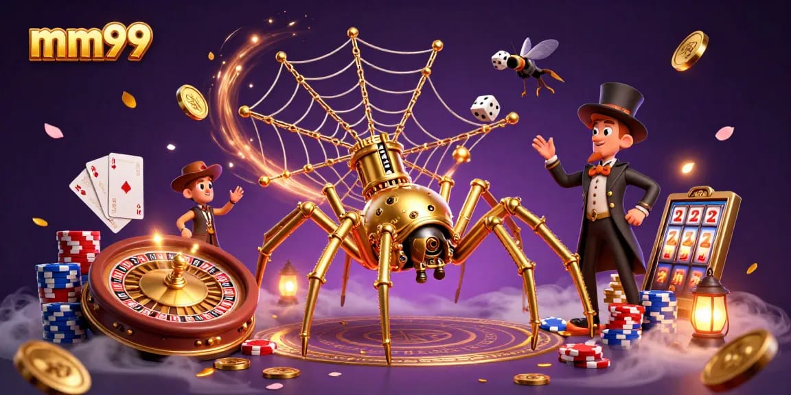 Catch exhilarating moments at mm99 with a steampunk spider and dice adventure!