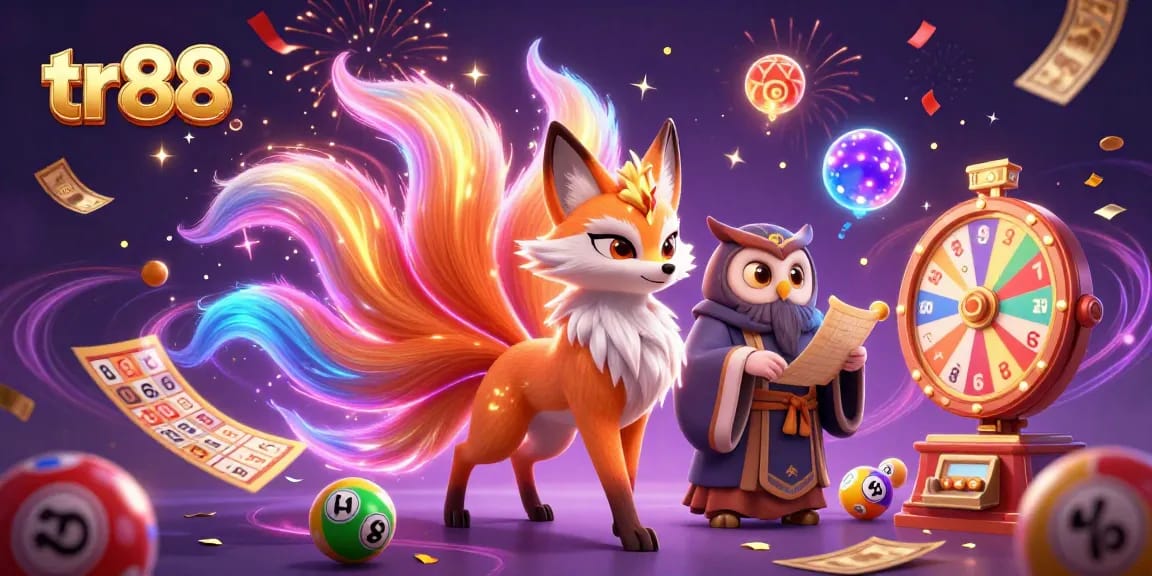 Experience thrilling slot wins with vibrant tr88 action featuring colorful lottery elements and dynamic gaming joy!