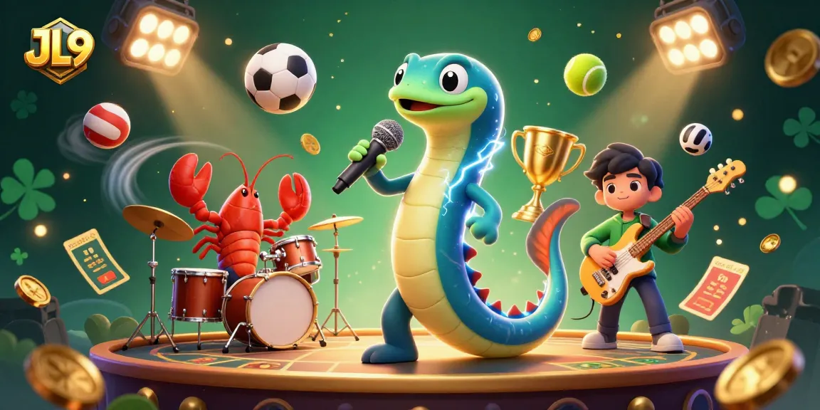 JL9 players enjoy electrifying performances in an underwater casino setting with dynamic games and betting elements.