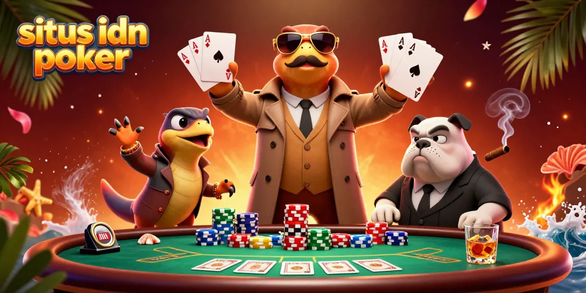 Rasakan keseruan situs idn poker dengan permainan kartu yang menegangkan dan suasana kasino mewah.