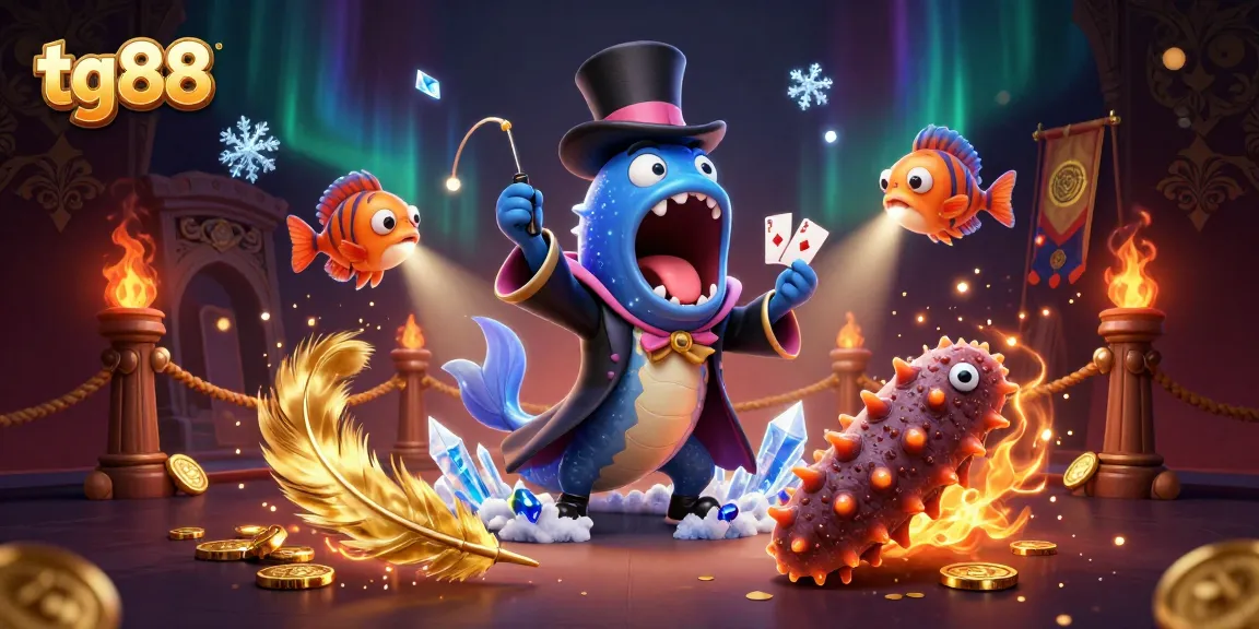 Experience thrilling card tricks in the deep sea with tg88's unique gaming adventure.