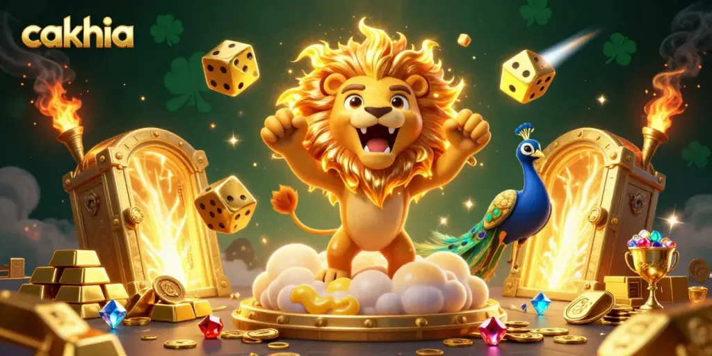 Experience thrilling sports betting with Cakhia's vibrant 3D digital casino illustration, showcasing winning potential and excitement.