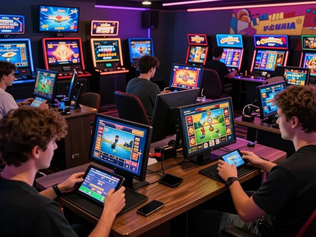 Engaged players experiencing online gaming at https://79kingg.us/ with vibrant graphics and interactive features.