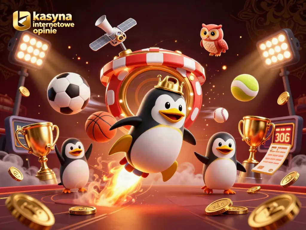 Experience engaging kasyna internetowe opinie with dynamic 3D casino elements and playful illustrations of gaming activities.