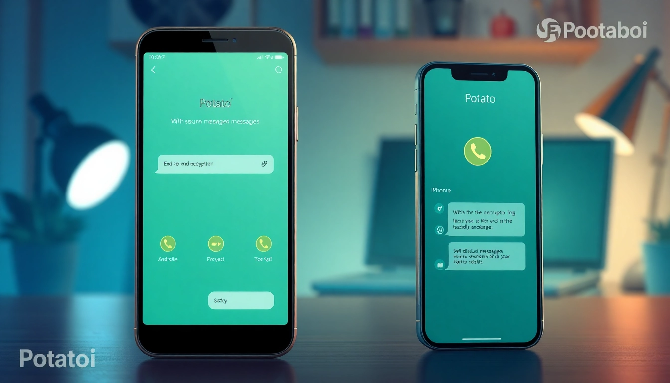 Experience seamless Potato下载 with secure messaging on Android and iPhone, emphasizing privacy and innovation.