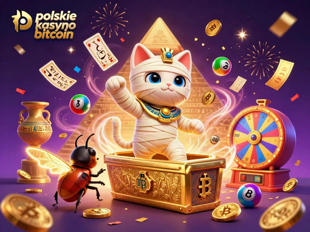 Engage with the excitement of a polskie kasyno bitcoin featuring a vibrant 3D cartoon casino scene.