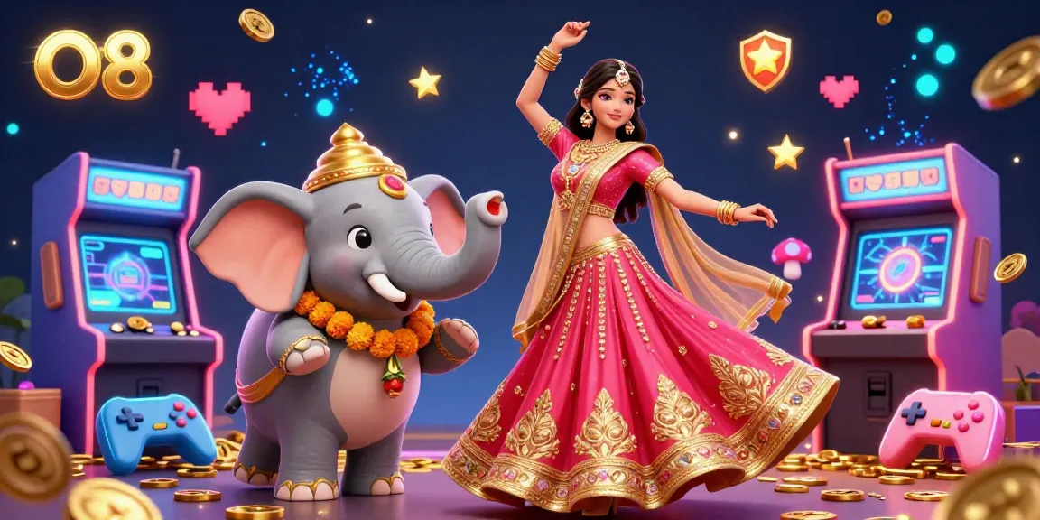 Experience thrilling gameplay at O8 with vibrant casino scenes full of color and excitement.