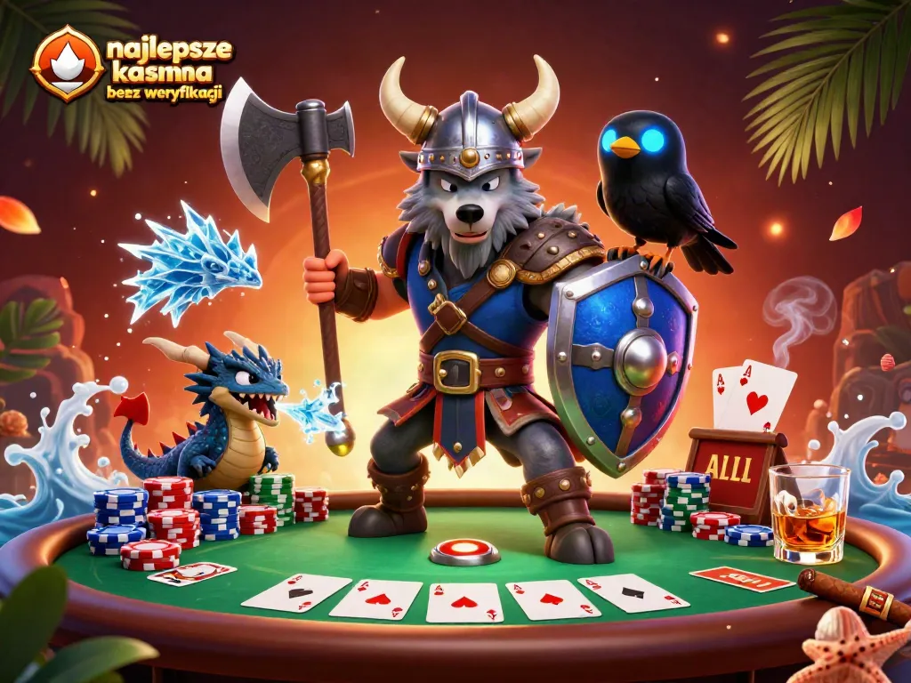 Experience the excitement of najlepsze kasyna bez weryfikacji with dynamic poker action and vibrant characters.