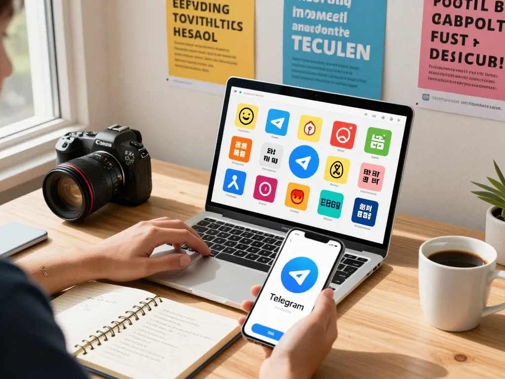 在充满科技小工具和语言资源的生动工作空间中探索Telegram中文的特色。