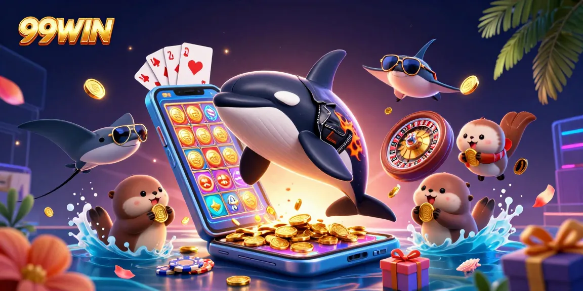 Engage with 99WIN's exciting slots and jackpots through vibrant gaming action!