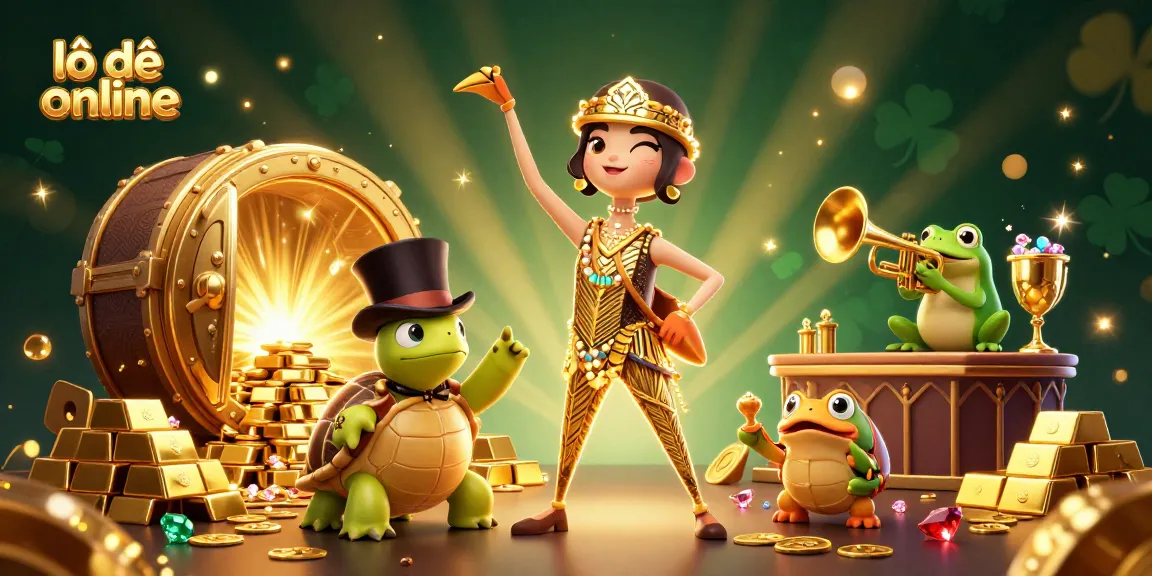 Experience engaging lô đề online gameplay featuring vibrant characters and treasure elements.