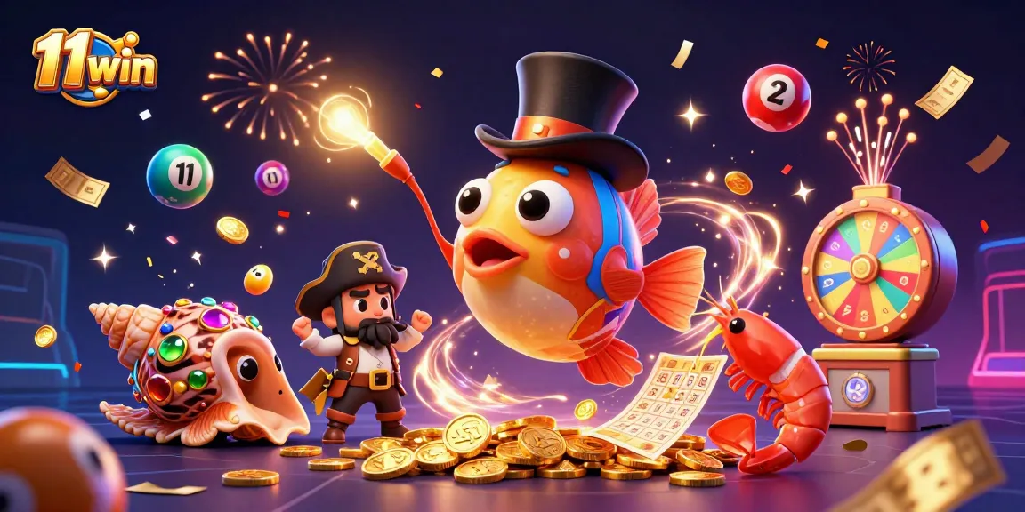 Experience thrilling wins with the 11 win deep-sea anglerfish in a treasure-rich underwater casino.